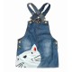 Ensemble jupe jean Hello Kitty de 0 à 6 ans