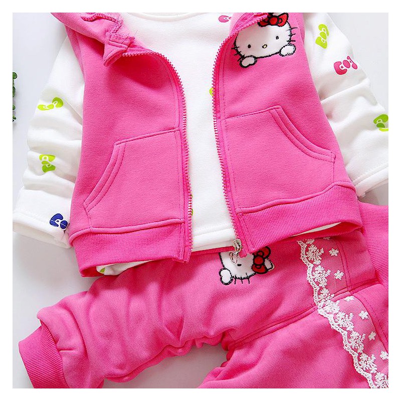  Ensemble  chic Hello  Kitty  pour fille de 2  4 ans Haute 