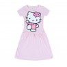 Robe nuisette rose bonbon Hello Kitty de 3 à 9 ans