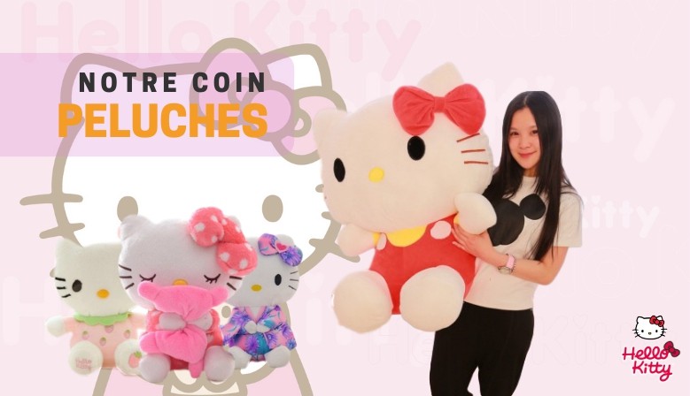 Peluche originale Hello Kitty -  France